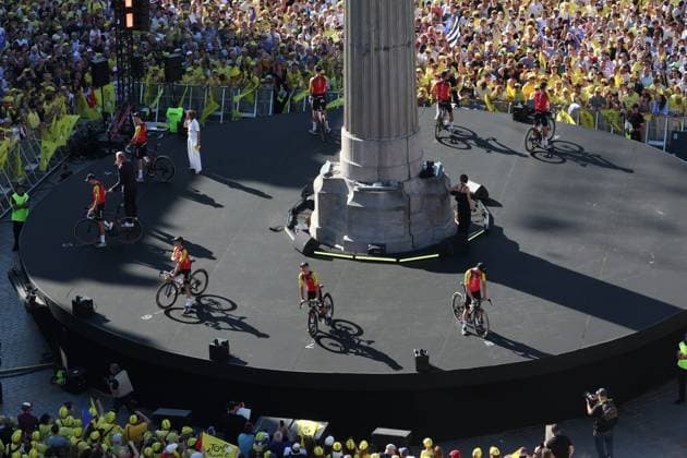 DirectWeb - Lille - - cyclisme - tour de france 2025 PHOTOPQR VOIX DU NORD Pascal Bonniere ; 03 07 2025 ; Lille, le 3 juillet 2025 presentation du tour de france 2025 cyclisme . photo Pascal Bonniere CYCLING TOUR DE FRANCE 2025 PREPARATIONS THURSDAY LILLE JULY 3 2025 France  Copyright: xPHOTOPQR VOIXxDUxNORD MAXPPPxPascalxBonnierex 20250703VDN4421 20250703VDN4421