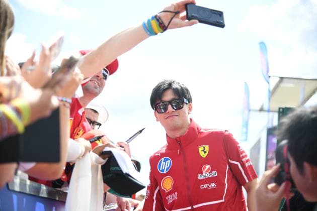 Zhou Guanyu F1 -- day 1 Formula 1 Qatar Airways British Grand Prix -- 2025 Zhou Guanyu during the Thursday (first day) of the Formula 1 Qatar Airways British Grand Prix at the Silverstone Circuit in Silverstone, Northamptonshire, United Kingdom on Thursday, July 03, 2025. (Photo by ATP, Tennis Herren Bildagentur STF Stanley Anthony) Featuring: Zhou Guanyu Where: Silverstone, Northamptonshire, United Kingdom When: 03 Jul 2025 Credit: Anthony Stanley WENN **ATP Bildagentur Muenchen Roemerstr. 6, D-80801 Muenchen, Germany phone: +49 152 286 572 22, e-mail: news@atp.de jp.thill.atp@gmail.com** Silverstone Northamptonshire United Kingdom Copyright: xWENNx wenn40524645 ASC ZDSx 0823945374st