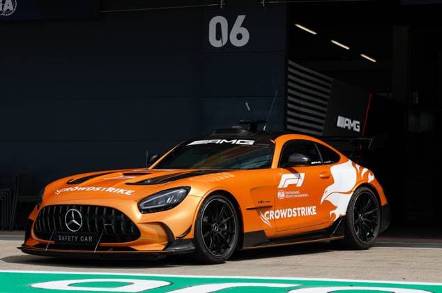 F1 - BRITISH GRAND PRIX 2025 FIA Mercedes-AMG GT Black Series Safety Car during the Formula 1 Qatar Airways British Grand Prix 2025, 12th round of the 2025 FIA Formula One World Championship, WM, Weltmeisterschaft from July 4 to 6, 2025 on the Silverstone Circuit, in Silverstone, United Kingdom - SilverstoneUnited Kingdom  Copyright: xDPPIx