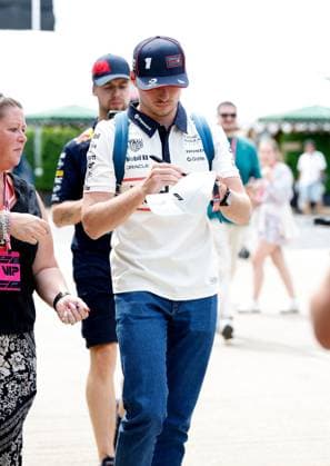 F1 - BRITISH GRAND PRIX 2025 VERSTAPPEN Max (ned), Red Bull Racing RB21, portrait during the Formula 1 Qatar Airways British Grand Prix 2025, 12th round of the 2025 FIA Formula One World Championship, WM, Weltmeisterschaft from July 4 to 6, 2025 on the Silverstone Circuit, in Silverstone, United Kingdom - SilverstoneUnited Kingdom  Copyright: xDPPIx