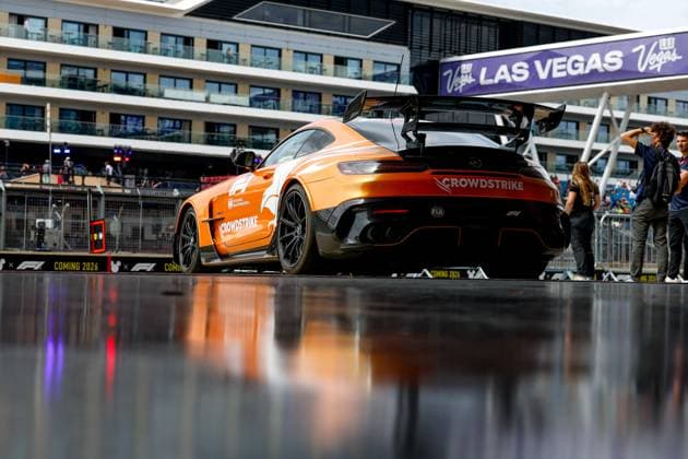 F1 - BRITISH GRAND PRIX 2025 FIA Mercedes-AMG GT Black Series Safety Car during the Formula 1 Qatar Airways British Grand Prix 2025, 12th round of the 2025 FIA Formula One World Championship, WM, Weltmeisterschaft from July 4 to 6, 2025 on the Silverstone Circuit, in Silverstone, United Kingdom - SilverstoneUnited Kingdom  Copyright: xDPPIx