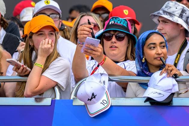 FORMULE 1 : Grand Prix de Grande Bretagne - Silverstone - 03 07 2025 at the 2025 Formula 1 Qatar Airways British Grand Prix, round 12 of the 2025 Formula 1 World Championship, WM, Weltmeisterschaft which takes place from July 4 to 6, 2025 at the Silverstone Great Britain (GB).  Copyright: xIANxBUNDEYx xMPSxAGENCYx x