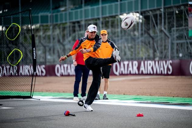 F1 - BRITISH GRAND PRIX 2025 NORRIS Lando (gbr), McLaren F1 Team MCL39, portrait during the Formula 1 Qatar Airways British Grand Prix 2025, 12th round of the 2025 FIA Formula One World Championship, WM, Weltmeisterschaft from July 4 to 6, 2025 on the Silverstone Circuit, in Silverstone, United Kingdom - SilverstoneUnited Kingdom  Copyright: xALBERTOxVIMERCATIx