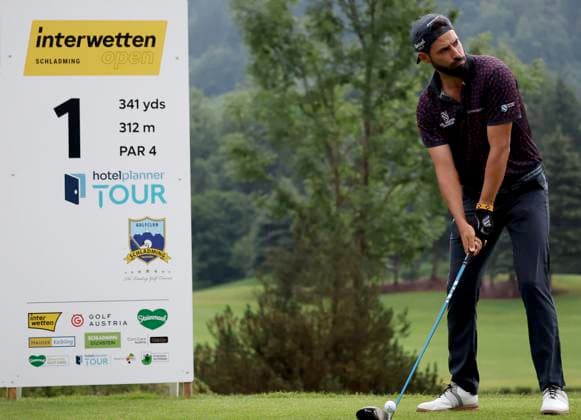 GOLF - Interwetten Open HAUS,AUSTRIA,03.JUL.25 - GOLF - Interwetten Open, HotelPlanner Tour, Golfclub Schladming. Image shows Santiago Tarrio (ESP).  GEPAxpictures xHansxOberlaender