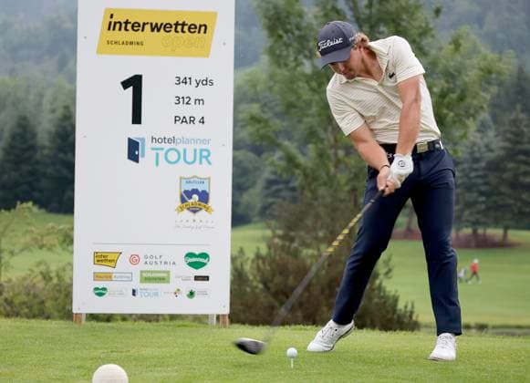 GOLF - Interwetten Open HAUS,AUSTRIA,03.JUL.25 - GOLF - Interwetten Open, HotelPlanner Tour, Golfclub Schladming. Image shows Oihan Guillamoundeguy (FRA).  GEPAxpictures xHansxOberlaender