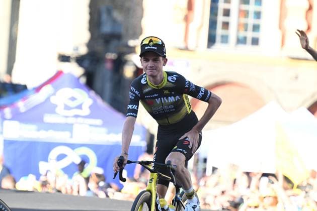 03-07-2025 Presentazione Squadre Tour De France 2025; 2025, Visma - Lease A Bike; Kuss, Sepp; Lille; 