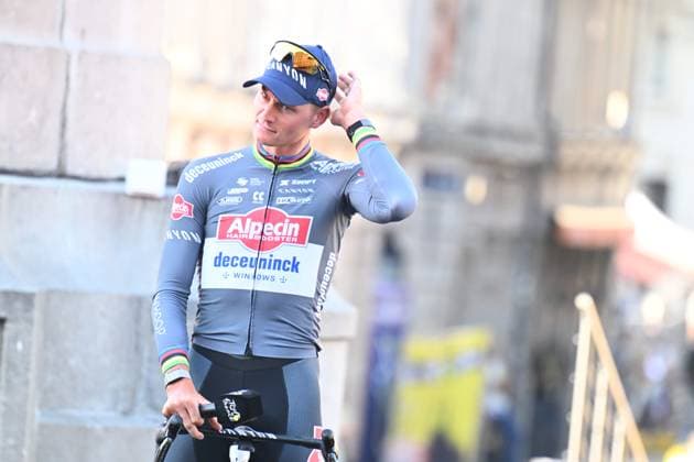 03-07-2025 Presentazione Squadre Tour De France 2025; 2025, Alpecin - Deceuninck; Van Der Poel, Mathieu; Lille; 