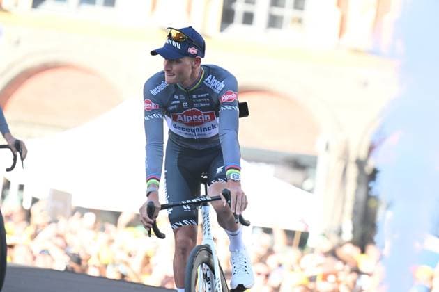 03-07-2025 Presentazione Squadre Tour De France 2025; 2025, Alpecin - Deceuninck; Van Der Poel, Mathieu; Lille; 
