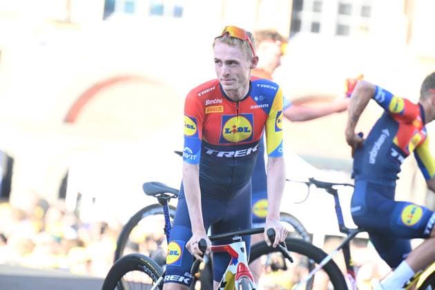 03-07-2025 Presentazione Squadre Tour De France 2025; 2025, Lidl - Trek; Skjelmose Jensen, Mattias; Lille; 