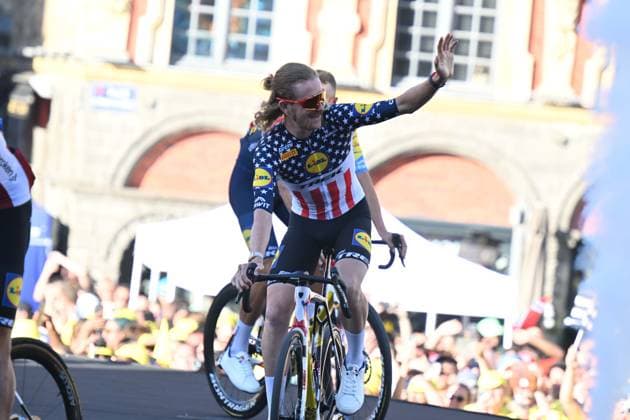 03-07-2025 Presentazione Squadre Tour De France 2025; 2025, Lidl - Trek; Simmons, Quinn; Lille; 