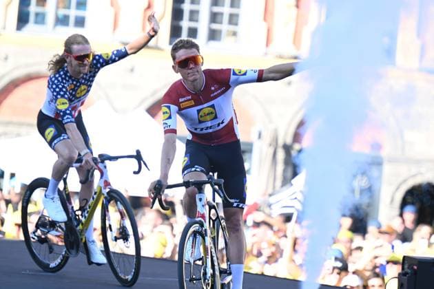 03-07-2025 Presentazione Squadre Tour De France 2025; 2025, Lidl - Trek; Skujins, Toms; Lille; 