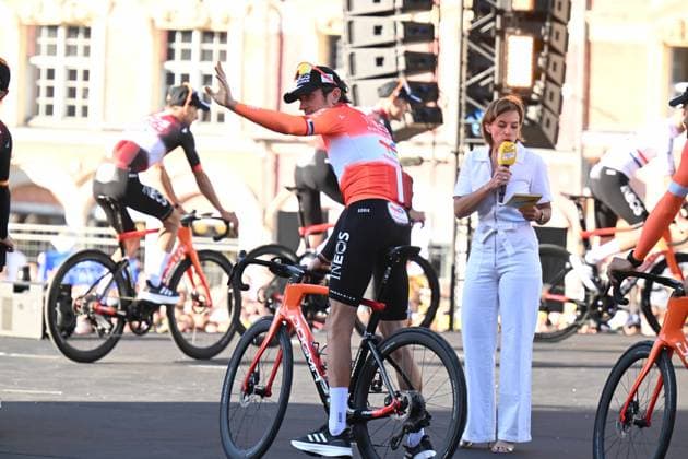 03-07-2025 Presentazione Squadre Tour De France 2025; 2025, Ineos Grenadiers; Geraint, Thomas; Lille; 