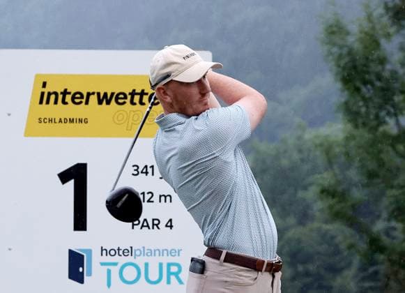 GOLF - Interwetten Open HAUS,AUSTRIA,03.JUL.25 - GOLF - Interwetten Open, HotelPlanner Tour, Golfclub Schladming. Image shows Tom Bevington (ENG).  GEPAxpictures xHansxOberlaender