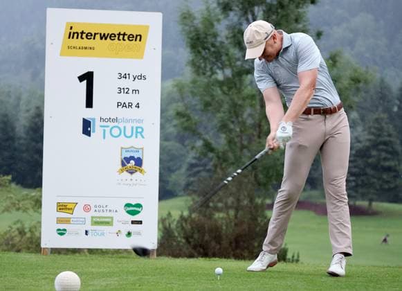 GOLF - Interwetten Open HAUS,AUSTRIA,03.JUL.25 - GOLF - Interwetten Open, HotelPlanner Tour, Golfclub Schladming. Image shows Tom Bevington (ENG).  GEPAxpictures xHansxOberlaender
