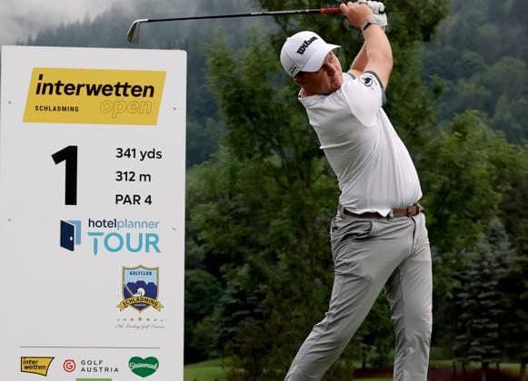 GOLF - Interwetten Open HAUS,AUSTRIA,03.JUL.25 - GOLF - Interwetten Open, HotelPlanner Tour, Golfclub Schladming. Image shows Jens Kristian Thysted (DEN).  GEPAxpictures xHansxOberlaender