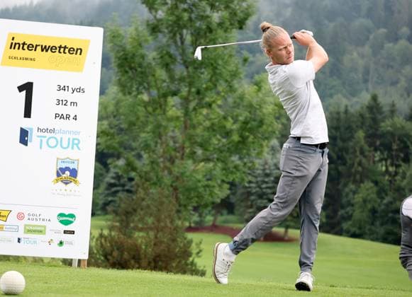 GOLF - Interwetten Open HAUS,AUSTRIA,03.JUL.25 - GOLF - Interwetten Open, HotelPlanner Tour, Golfclub Schladming. Image shows Gudmundur Kristjansson (ISL).  GEPAxpictures xHansxOberlaender