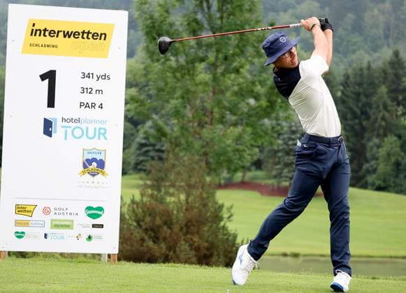 GOLF - Interwetten Open HAUS,AUSTRIA,03.JUL.25 - GOLF - Interwetten Open, HotelPlanner Tour, Golfclub Schladming. Image shows George Bloor (ENG).  GEPAxpictures xHansxOberlaender