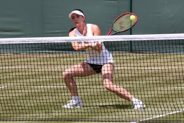 Alexandra Eala PHI , Eva Lys GER , Women Doubles, Women s Doubles Tennis Wimbledon 2025 Grand Slam ITF ATP WTA AELTC London Great Britain 3 July 2025 Copyright: xJuergenxHasenkopfx