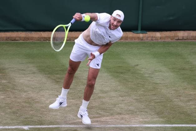 Jan Lennard Struff GER Tennis Wimbledon 2025 Grand Slam ITF ATP WTA AELTC London Great Britain 3 July 2025 Copyright: xJuergenxHasenkopfx