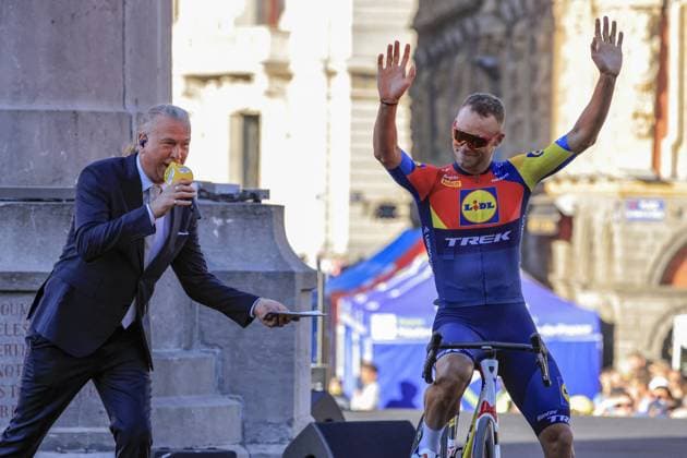 CICLISMO - Tour De France - Tour de France 2025 - Team Presentation Jonathan MILAN, Lidl - Trek, during the Tour de France 2025, UCI WorldTour cycling event, Teams presentation on 3 July 2025 in Lille, France during Tour de France 2025 - Team Presentation, Tour De France race in France, France, July 03 2025 France France  Copyright: xIPAxSport ABACAx
