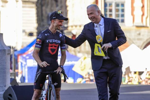 Julian ALAPHILIPPE, Tudor Pro Cycling Team, during the Tour de France 2025, UCI WorldTour cycling event, Teams presentation on 3 July 2025 in Lille, France during Tour de France 2025 - Team Presentation, Tour De France race in France, France, July 03 2025  Copyright: xStefanoxCavasino IPAxSportx xipa-agency.netx xx IPA_59884122 IPA_Agency_IPA59884122