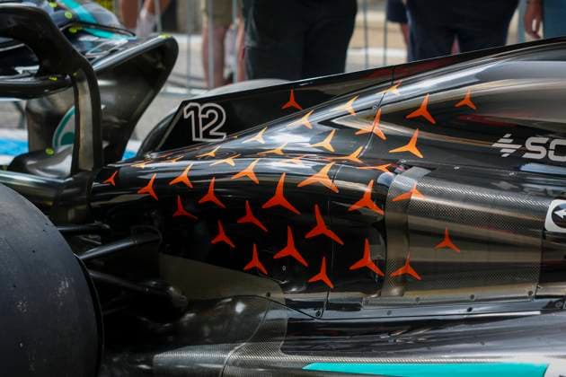 FORMULA 1 BRITISH GRAND PRIX 2025 Mercedes AMG Petronas W16 Livery during Media Day at the FORMULA 1 QATAR AIRWAYS BRITISH GRAND PRIX 2025, Silverstone Circuit, Silverstone, England, United Kingdom on 3 July 2025 Credit: Eleanor Hoad Every Second Media Editorial use only. All images are copyright Every Second Media Limited. No images may be reproduced without prior permission. Copyright: xIMAGO EveryxSecondxMediax ESM-1514-0005 EleanorxHoadx xEveryxSecondxMediax