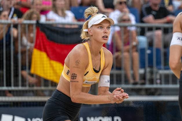 Beach Pro Tour Elite 16 Gstaad, 03 07 2025 Linda Bock GER Beach Pro Tour Elite 16 Gstaad on 03 07 2025 Copyright: xBEAUTIFULxSPORTS PeterxWeberx