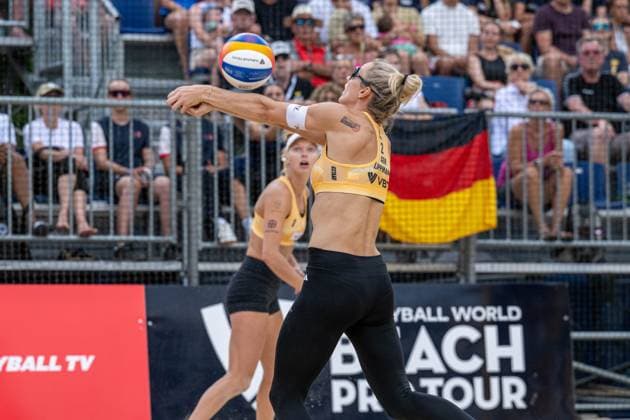 Beach Pro Tour Elite 16 Gstaad, 03 07 2025 Louisa Lippmann GER Beach Pro Tour Elite 16 Gstaad on 03 07 2025 Copyright: xBEAUTIFULxSPORTS PeterxWeberx