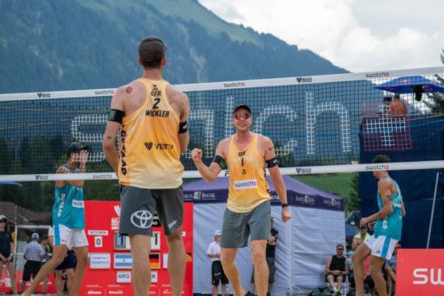 Beach Pro Tour Elite 16 Gstaad, 03 07 2025 Nils Ehlers GER Beach Pro Tour Elite 16 Gstaad on 03 07 2025 Copyright: xBEAUTIFULxSPORTS PeterxWeberx