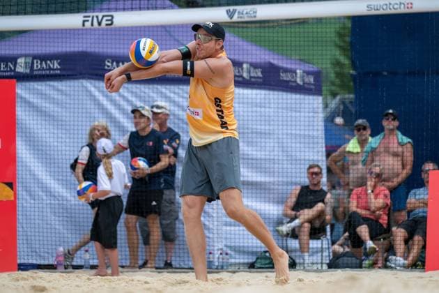 Beach Pro Tour Elite 16 Gstaad, 03 07 2025 Nils Ehlers GER Beach Pro Tour Elite 16 Gstaad on 03 07 2025 Copyright: xBEAUTIFULxSPORTS PeterxWeberx