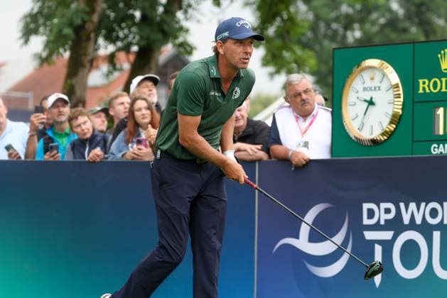 Marcel Siem GER on the tee,Tee, 36 BMW International Open 2025, Golf, DP World Tour, Men, Round 2, 04 07 2025 Eichenried Bayern Germany Copyright: xkolbert-press ChristianxKolbertx