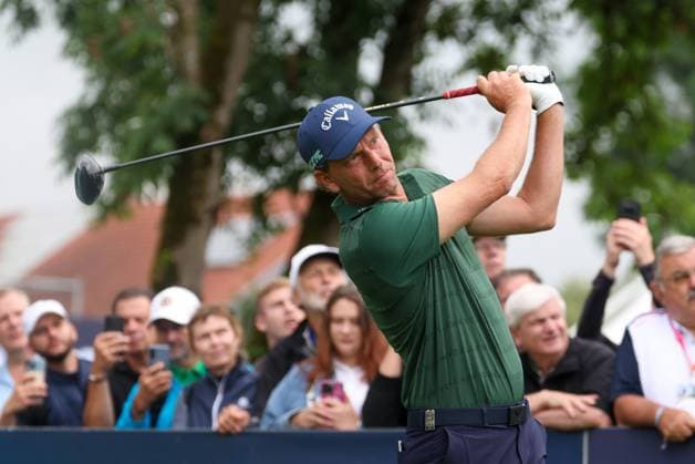 Marcel Siem GER on the tee,Tee, 36 BMW International Open 2025, Golf, DP World Tour, Men, Round 2, 04 07 2025 Eichenried Bayern Germany Copyright: xkolbert-press ChristianxKolbertx