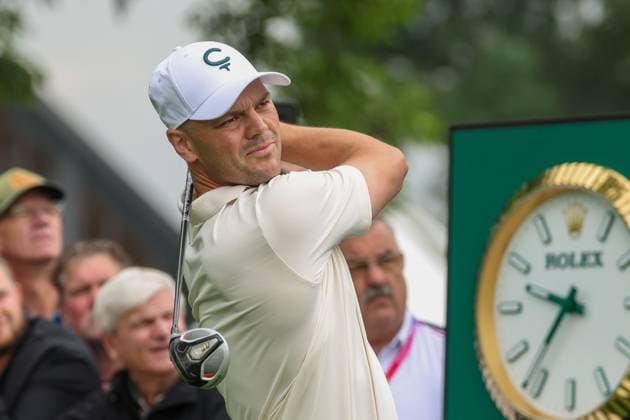 Martin Kaymer GER on the tee,Tee, 36 BMW International Open 2025, Golf, DP World Tour, Men, Round 2, 04 07 2025 Eichenried Bayern Germany Copyright: xkolbert-press ChristianxKolbertx