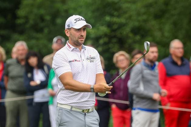 Nicolai von Dellingshausen GER on the fairway, 36 BMW International Open 2025, Golf, DP World Tour, Men, Round 2, 04 07 2025 Eichenried Bavaria Germany Copyright: xkolbert-press ChristianxKolbertx
