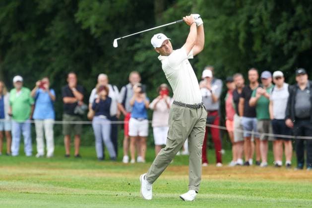 Martin Kaymer GER on the fairway, 36 BMW International Open 2025, Golf, DP World Tour, Men, Round 2, 04 07 2025 Eichenried Bayern Germany Copyright: xkolbert-press ChristianxKolbertx