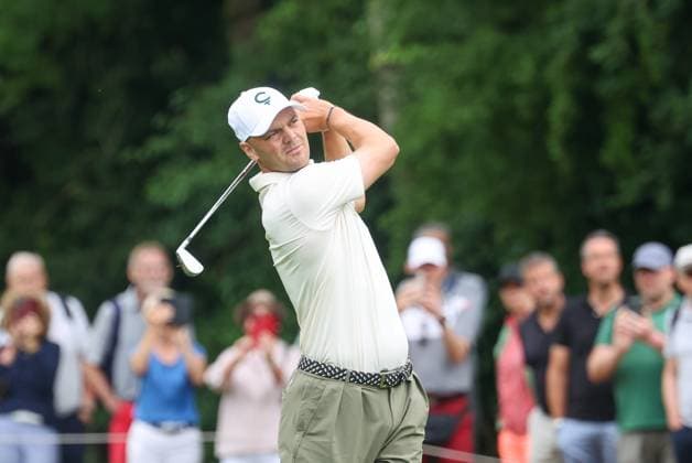 Martin Kaymer GER on the fairway, 36 BMW International Open 2025, Golf, DP World Tour, Men, Round 2, 04 07 2025 Eichenried Bayern Germany Copyright: xkolbert-press ChristianxKolbertx
