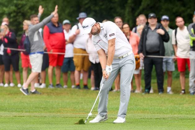 Nicolai von Dellingshausen GER on the fairway, 36 BMW International Open 2025, Golf, DP World Tour, Men, Round 2, 04 07 2025 Eichenried Bavaria Germany Copyright: xkolbert-press ChristianxKolbertx