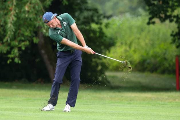 Martin Kaymer GER on the fairway, 36 BMW International Open 2025, Golf, DP World Tour, Men, Round 2, 04 07 2025 Eichenried Bayern Germany Copyright: xkolbert-press ChristianxKolbertx