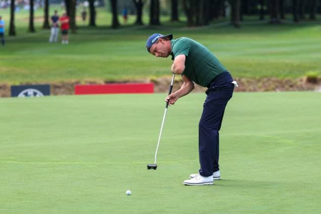 Marcel Siem GER putting, 36 BMW International Open 2025, Golf, DP World Tour, Men, Round 2, 04 07 2025 Eichenried Bayern Germany Copyright: xkolbert-press ChristianxKolbertx