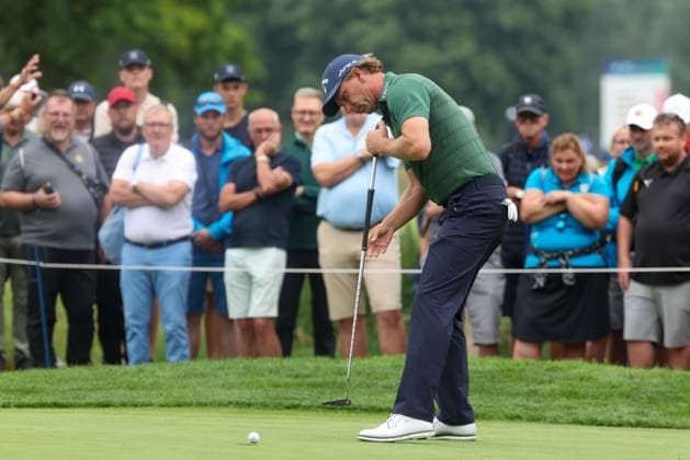 Marcel Siem GER putting, 36 BMW International Open 2025, Golf, DP World Tour, Men, Round 2, 04 07 2025 Eichenried Bayern Germany Copyright: xkolbert-press ChristianxKolbertx