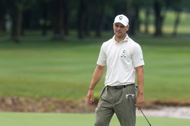 Martin Kaymer GER putting, 36 BMW International Open 2025, Golf, DP World Tour, Men, Round 2, 04 07 2025 Eichenried Bayern Germany Copyright: xkolbert-press ChristianxKolbertx