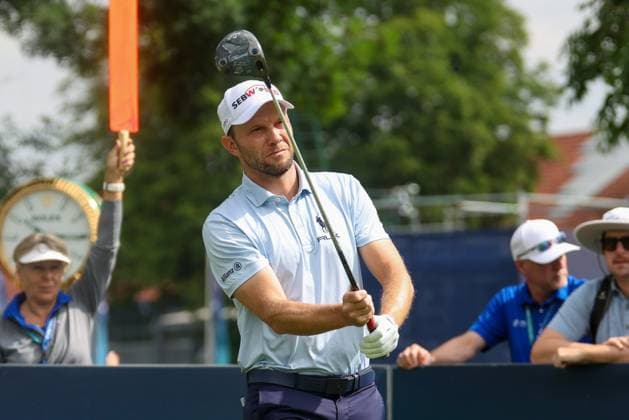 Maximilian Kieffer GER on the tee,Tee, 36 BMW International Open 2025, Golf, DP World Tour, Men, Round 2, 04 07 2025 Eichenried Bayern Germany Copyright: xkolbert-press ChristianxKolbertx