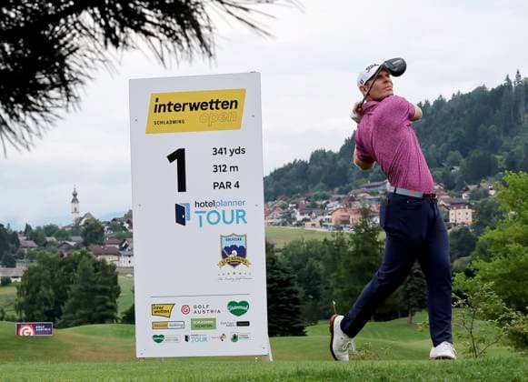 GOLF - Interwetten Open HAUS,AUSTRIA,04.JUL.25 - GOLF - Interwetten Open, HotelPlanner Tour, Golfclub Schladming. Image shows Lorenzo Scalise (ITA).  GEPAxpictures xHansxOberlaender