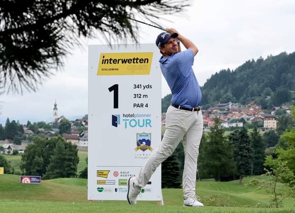 GOLF - Interwetten Open HAUS,AUSTRIA,04.JUL.25 - GOLF - Interwetten Open, HotelPlanner Tour, Golfclub Schladming. Image shows Julian Perico (PER).  GEPAxpictures xHansxOberlaender