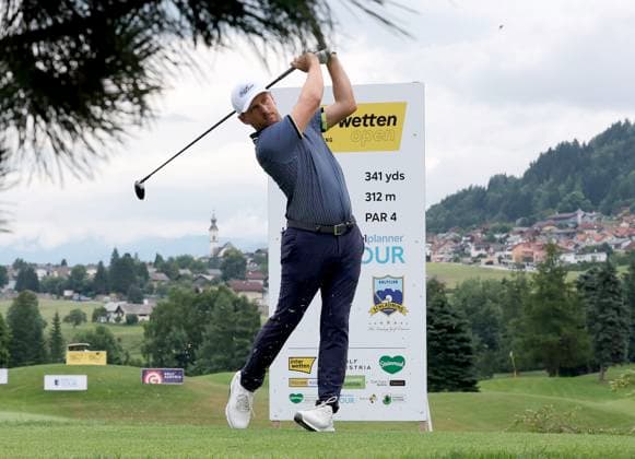 GOLF - Interwetten Open HAUS,AUSTRIA,04.JUL.25 - GOLF - Interwetten Open, HotelPlanner Tour, Golfclub Schladming. Image shows Lukas Nemecz (AUT).  GEPAxpictures xHansxOberlaender