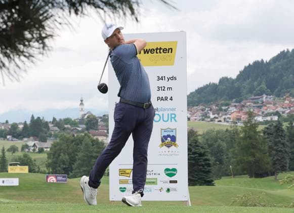 GOLF - Interwetten Open HAUS,AUSTRIA,04.JUL.25 - GOLF - Interwetten Open, HotelPlanner Tour, Golfclub Schladming. Image shows Lukas Nemecz (AUT).  GEPAxpictures xHansxOberlaender