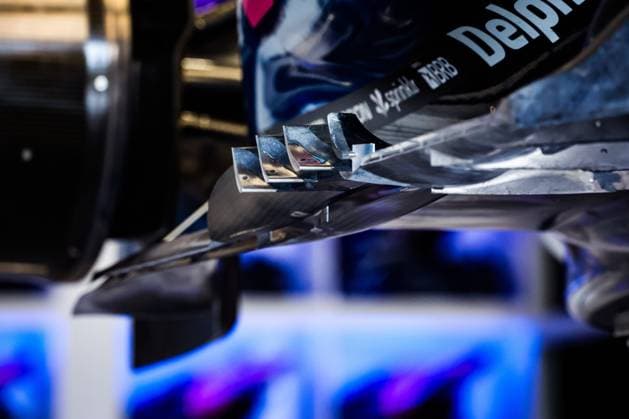 F1 - BRITISH GRAND PRIX 2025 Alpine F1 Team A525, mechanical detail of the floor outwash during the Formula 1 Qatar Airways British Grand Prix 2025, 12th round of the 2025 FIA Formula One World Championship, WM, Weltmeisterschaft from July 4 to 6, 2025 on the Silverstone Circuit, in Silverstone, United Kingdom - SilverstoneUnited Kingdom  Copyright: xFLORENTxGOODENx