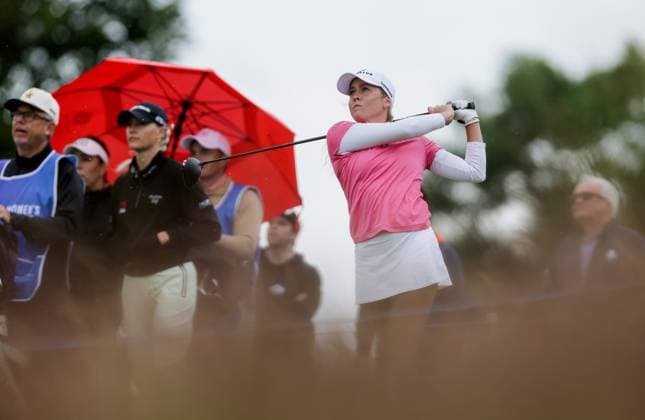 KPMG Women s Irish Open 2025, Carton House, Maynooth 4 7 2025 Sara Byrne Sara Byrne 4 7 2025  Copyright: x INPHO LaszloxGeczox 0N8A3091