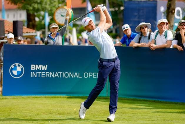 MUNICH, GERMANY - 04.07.2025: Maximilian KIEFFER (GER). The BMW International Open at Golfclub Munchen Eichenried on July 04, 2025 in Germany.