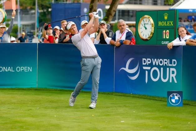 MUNICH, GERMANY - 04.07.2025: Luke DONALD (ENG). The BMW International Open at Golfclub Munchen Eichenried on July 04, 2025 in Germany.